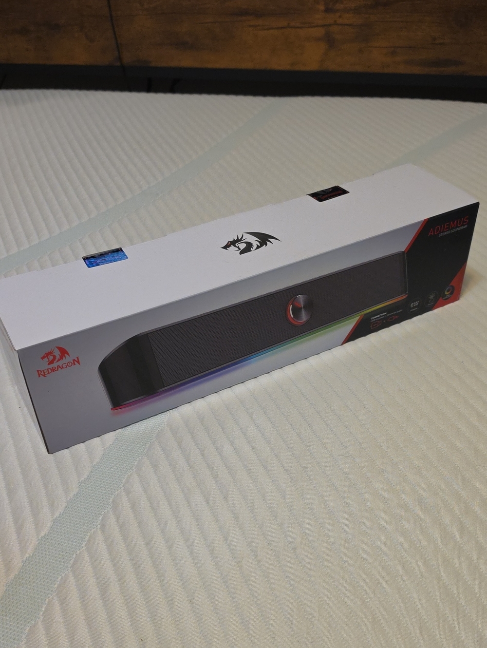 Redragon Adiemus RGB Soundbar Speaker - Black
